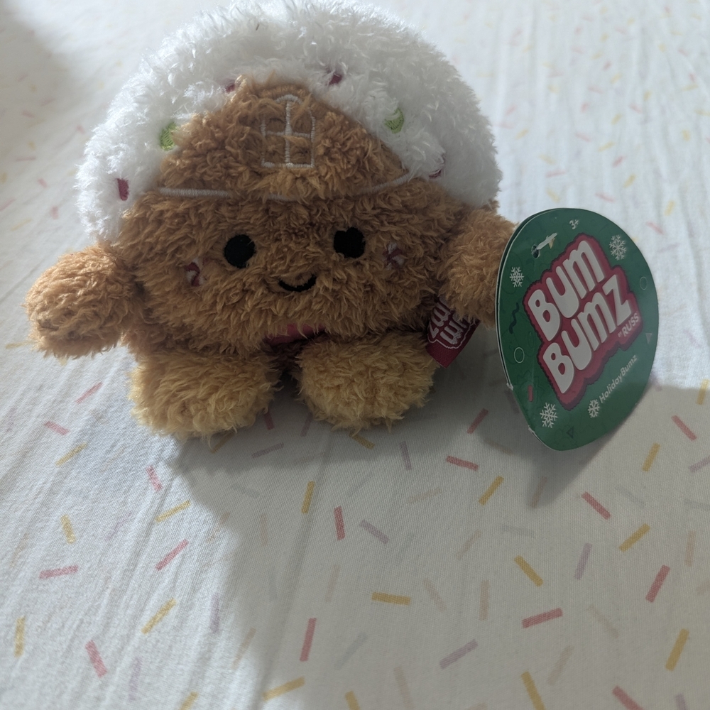 Russ BumBumz Gingerbread Georgette Plush 4.5"